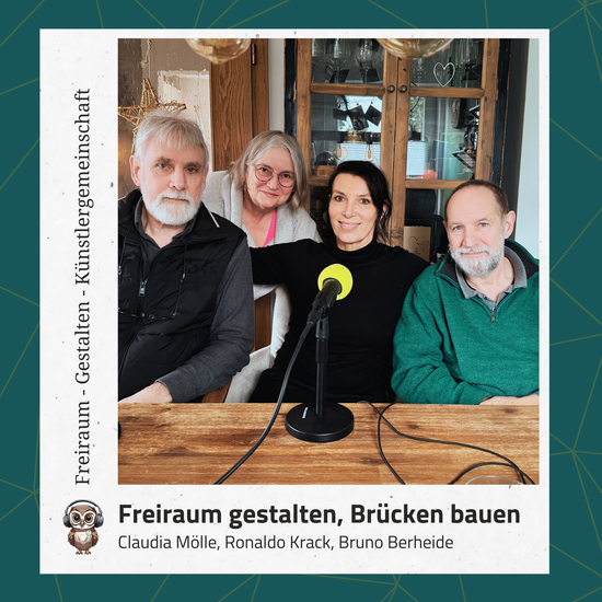 Episodenbild zu Episode 83: Claudia Mölle, Ronaldo Krack, Bruno Berheide: Freiraum gestalten, Brücken bauen
