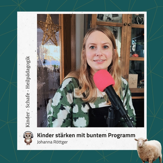 Episodenbild zu Episode 74: Johanna Röttger: Kinder stärken mit buntem Programm