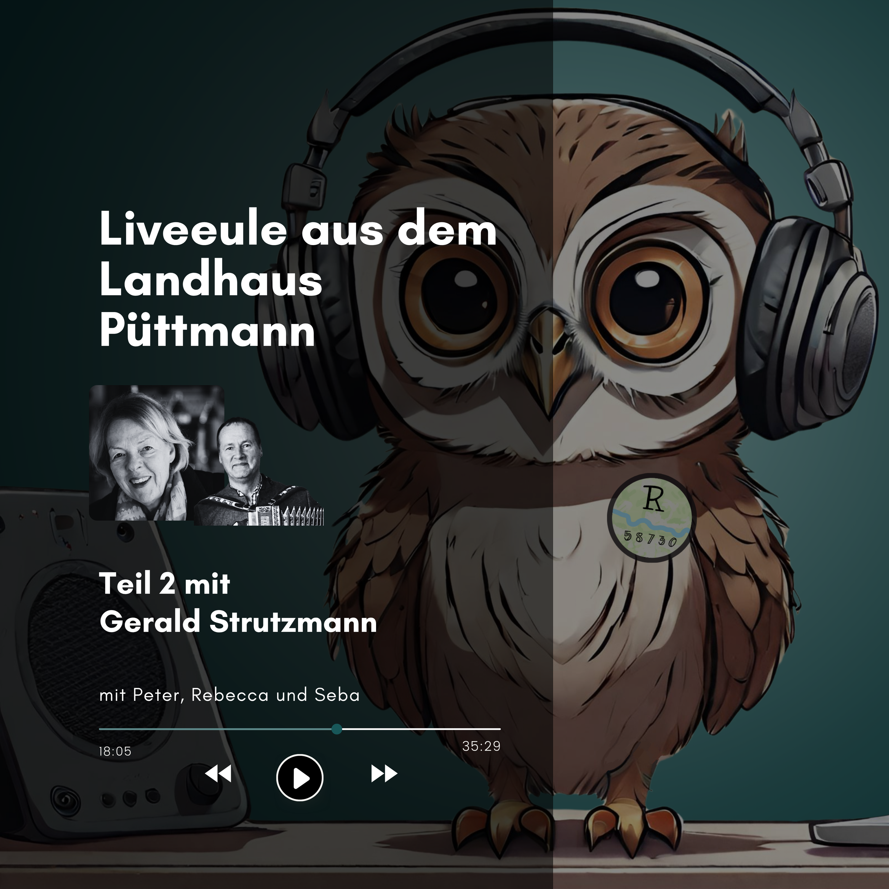 Liveeule aus dem Landhaus Püttmann: Teil 2 mit Gerald Strutzmann episode artwork