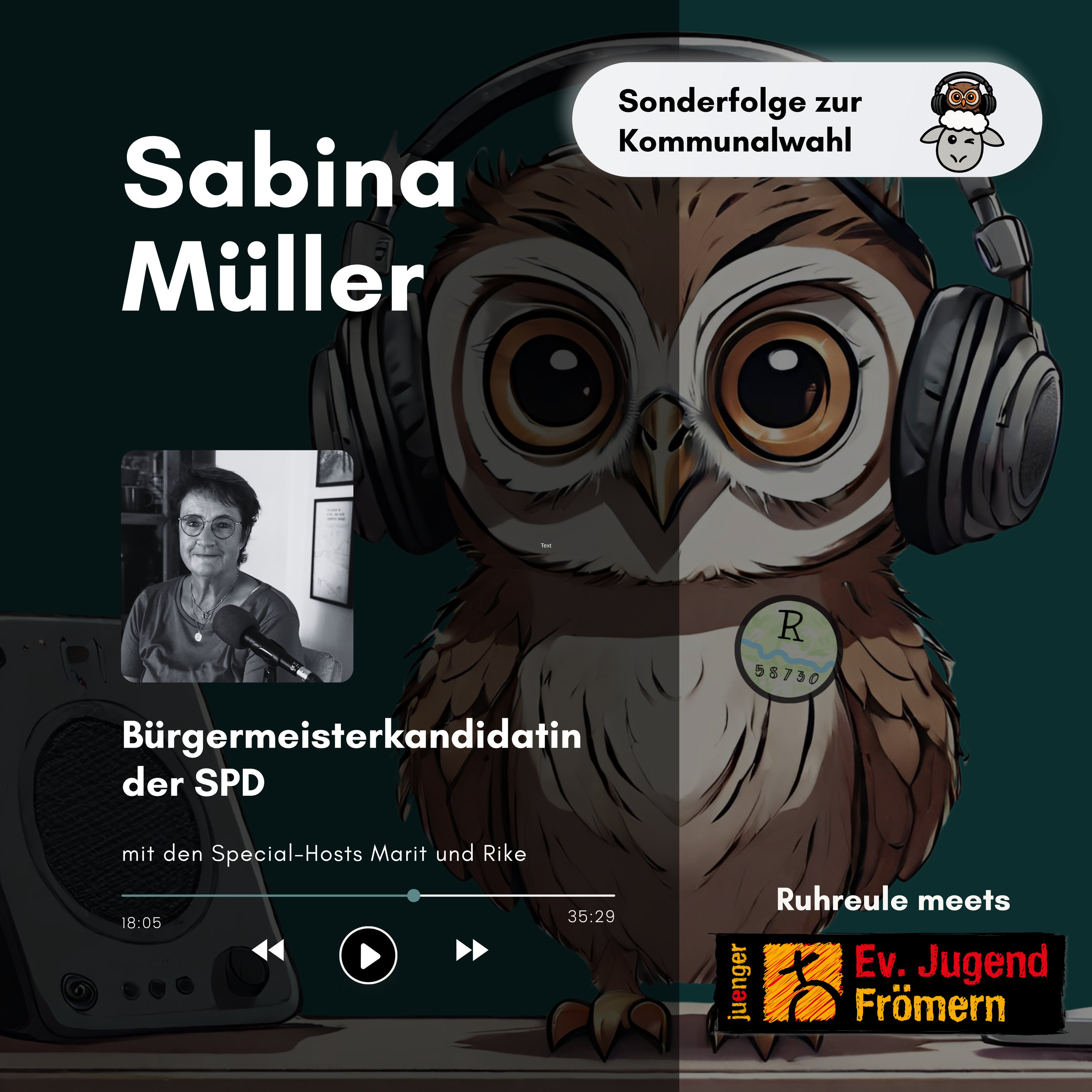 Ruhreule x Ev. Jugend Frömern: Sabina Müller, Bürgermeisterkandidatin der SPD episode artwork