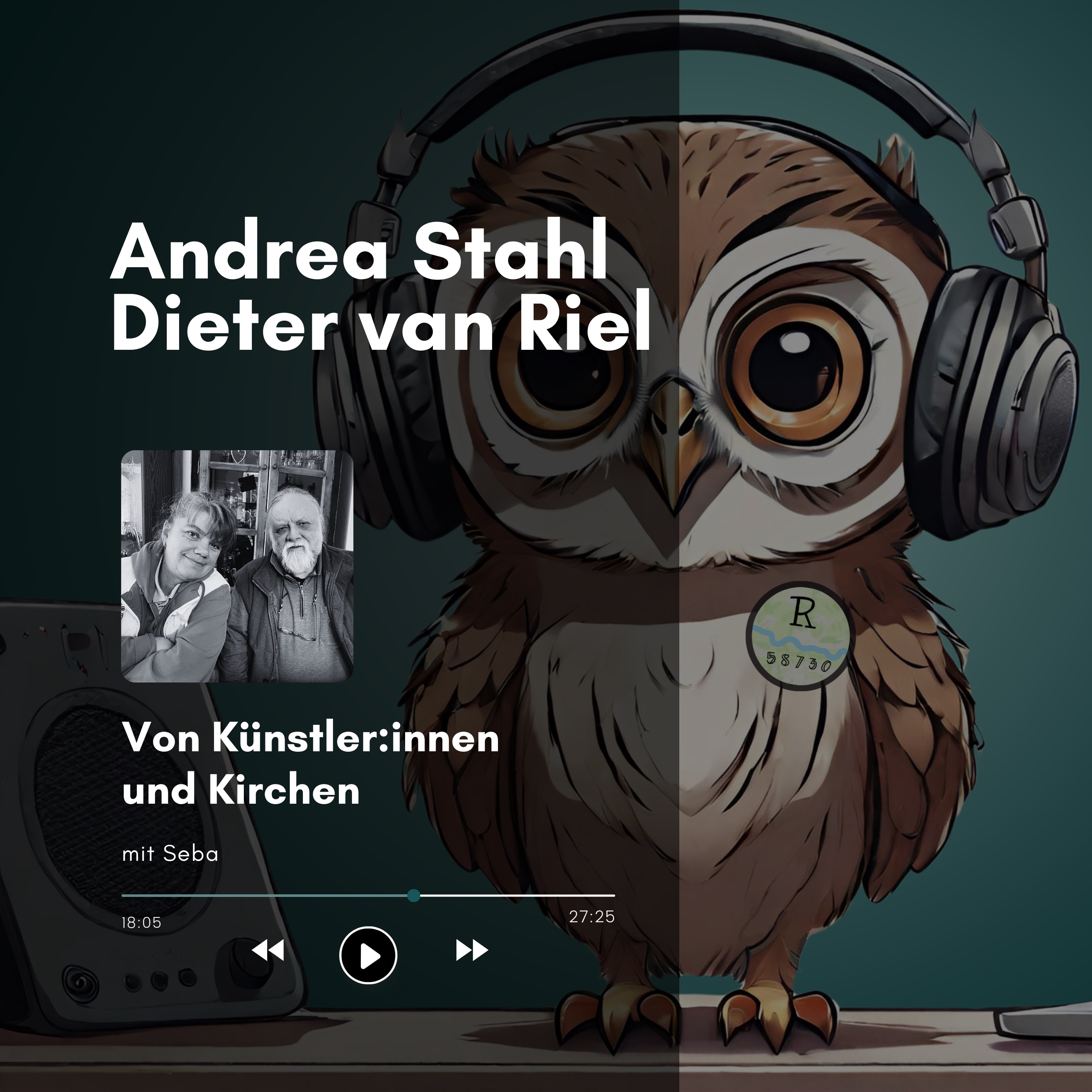 Andrea Stahl und Dieter van Riel: Von Künstler:innen und Kirchen episode artwork